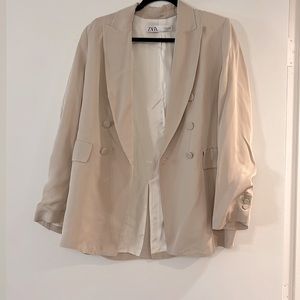 Zara tan blazer
